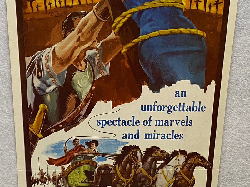 1960 The Sword and the Cross Insert 14 x 36 Movie Poster Gianna Maria Canale   - TvMovieCards.com