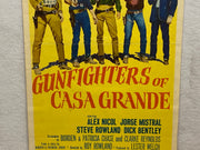 1964 Gunfighters of Casa Grande Insert 14 x 36 Movie Poster Alex Nicol   - TvMovieCards.com