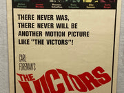 1963 The Victors Insert 14x36 Movie Poster Vince Edwards, Albert Finney   - TvMovieCards.com
