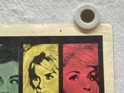 1963 The Victors Insert 14x36 Movie Poster Vince Edwards, Albert Finney   - TvMovieCards.com