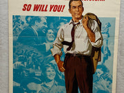 1966 Follow Me, Boys! Insert 14x36 Movie Poster Fred MacMurray, Vera Miles   - TvMovieCards.com