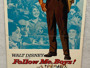 1966 Follow Me, Boys! Insert 14x36 Movie Poster Fred MacMurray, Vera Miles   - TvMovieCards.com