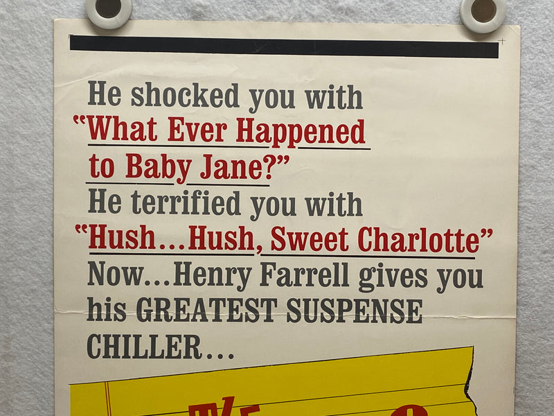 1967 The Hostage Insert 14x36 Movie Poster Don Kelly, Harry Dean Stanton   - TvMovieCards.com