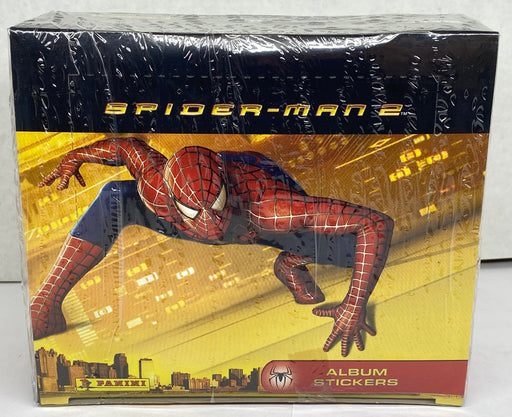 2004 Spider-Man 2 The Movie Album Sticker Trading Card Box 48 Packs Panini   - TvMovieCards.com