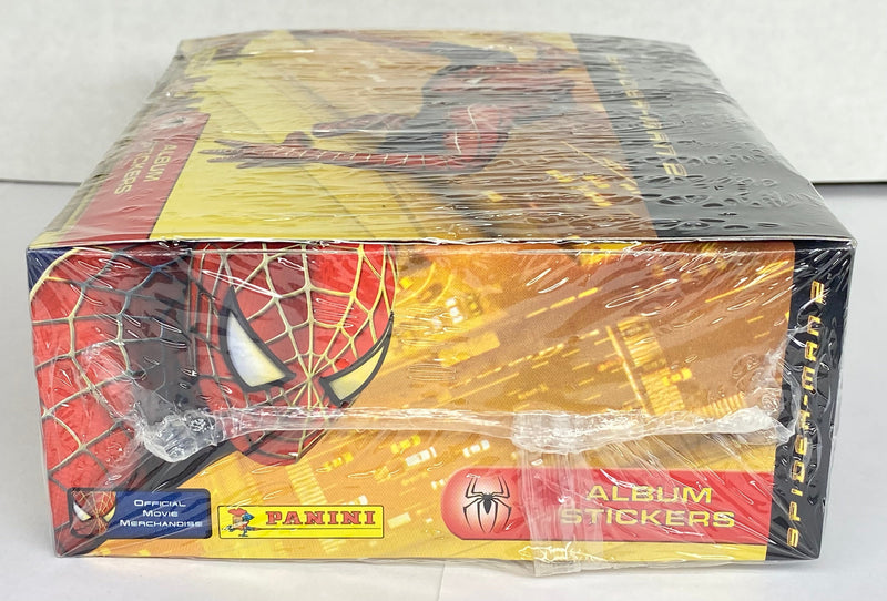 2004 Spider-Man 2 The Movie Album Sticker Trading Card Box 48 Packs Panini   - TvMovieCards.com