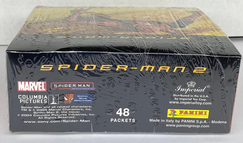 2004 Spider-Man 2 The Movie Album Sticker Trading Card Box 48 Packs Panini   - TvMovieCards.com