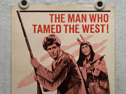 1966 Daniel Boone: Frontier Trail Rider Insert 14x36 Movie Poster Fess Parker   - TvMovieCards.com