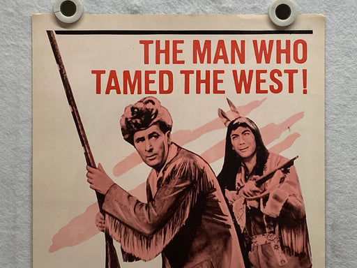 1966 Daniel Boone: Frontier Trail Rider Insert 14x36 Movie Poster Fess Parker   - TvMovieCards.com