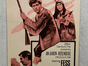 1966 Daniel Boone: Frontier Trail Rider Insert 14x36 Movie Poster Fess Parker   - TvMovieCards.com