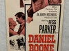 1966 Daniel Boone: Frontier Trail Rider Insert 14x36 Movie Poster Fess Parker   - TvMovieCards.com