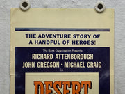 1962 Desert Patrol Insert 14 x 36 Movie Poster Richard Attenboroug   - TvMovieCards.com