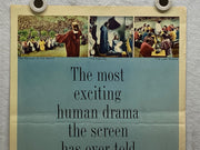 1961 King of Kings Life of Jesus Christ Insert 14 x 36 Movie Poster Jeffrey Hunt   - TvMovieCards.com