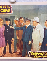 Original Charlie Chan - Shadows Over Chinatown Lobby Card #5 Sidney Toler Mantan   - TvMovieCards.com