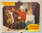1940R Rancho Grande Lobby Card Set of (8) 11x14 Gene Autry Smiley Burnette June   - TvMovieCards.com