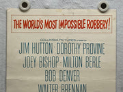 1967 Who's Minding the Mint? Insert 14 x 36 Movie Poster Jim Hutton   - TvMovieCards.com