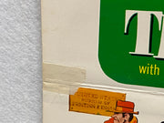 1967 Who's Minding the Mint? Insert 14 x 36 Movie Poster Jim Hutton   - TvMovieCards.com