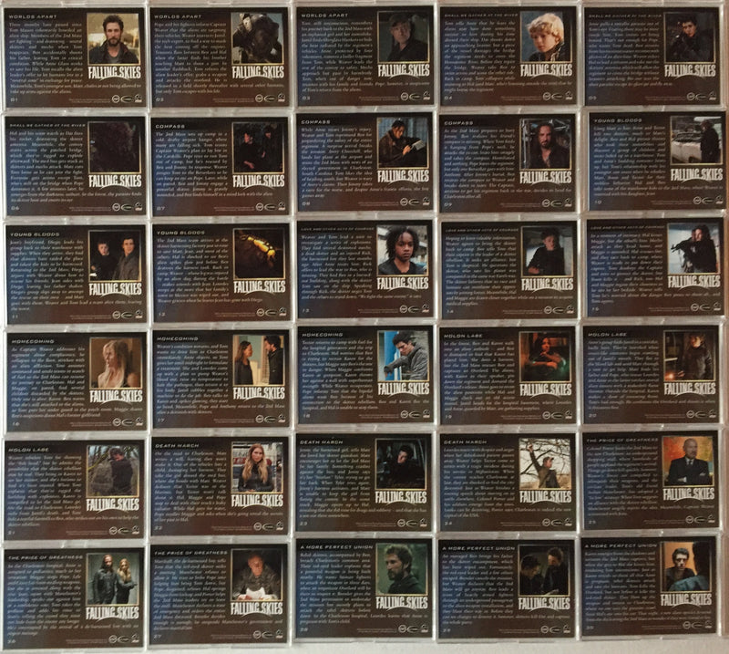 Falling Skies Season 2 Premium Pack Base Card Set 30 Cards   - TvMovieCards.com
