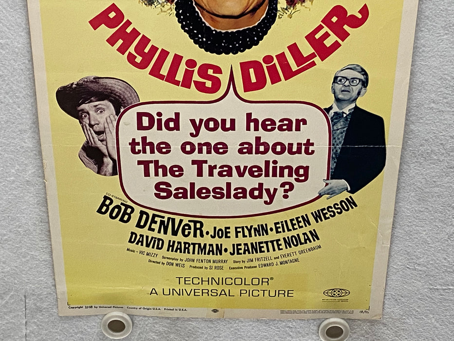 Did You Hear the One About the Traveling Saleslady? Insert 14 x 36 Movie Poster   - TvMovieCards.com
