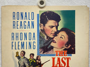 1951 The Last Outpost Window Card Movie Poster 14 x 17 Ronald Reagan   - TvMovieCards.com