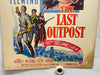 1951 The Last Outpost Window Card Movie Poster 14 x 17 Ronald Reagan   - TvMovieCards.com