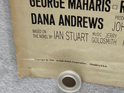 1965 The Satan Bug Insert 14 x 36 Movie Poster George Maharis, Richard Basehart   - TvMovieCards.com