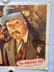 Original Charlie Chan - The Golden Eye Lobby Card #3 Roland Winters Moreland   - TvMovieCards.com