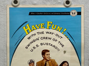 1968 Nobody's Perfect Insert 14 x 36 Movie Poster Doug McClure, Nancy Kwan   - TvMovieCards.com