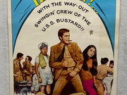 1968 Nobody's Perfect Insert 14 x 36 Movie Poster Doug McClure, Nancy Kwan   - TvMovieCards.com