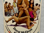 1968 Nobody's Perfect Insert 14 x 36 Movie Poster Doug McClure, Nancy Kwan   - TvMovieCards.com