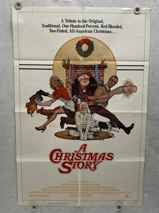 1983 A Christmas Story Original 1SH Movie Poster 27 x 41 Peter Billingsley   - TvMovieCards.com