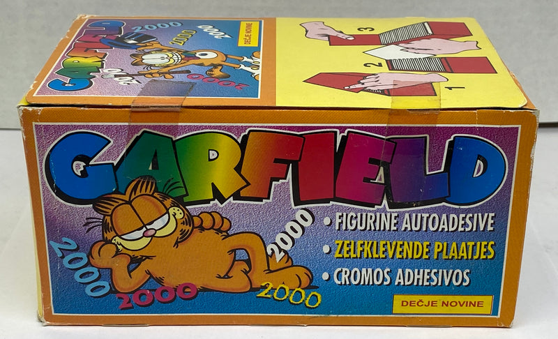 1996 Garfield 2000 Album Sticker Card Box 100 Packs Sealed Dečje Novine   - TvMovieCards.com