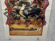 1984 Cannonball Run II Original 1SH Movie Poster 27 x 41 Burt Reynolds   - TvMovieCards.com