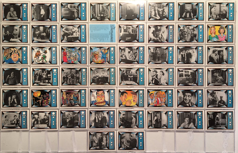 Complete 1988 The Honeymooners Comic Images 50 Trading Cards Gleason Carney NM - TvMovieCards.com