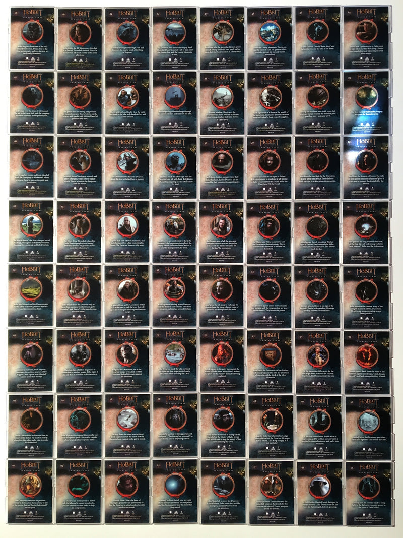 Hobbit Desolation of Smaug Base Card Set 72 Cards   - TvMovieCards.com