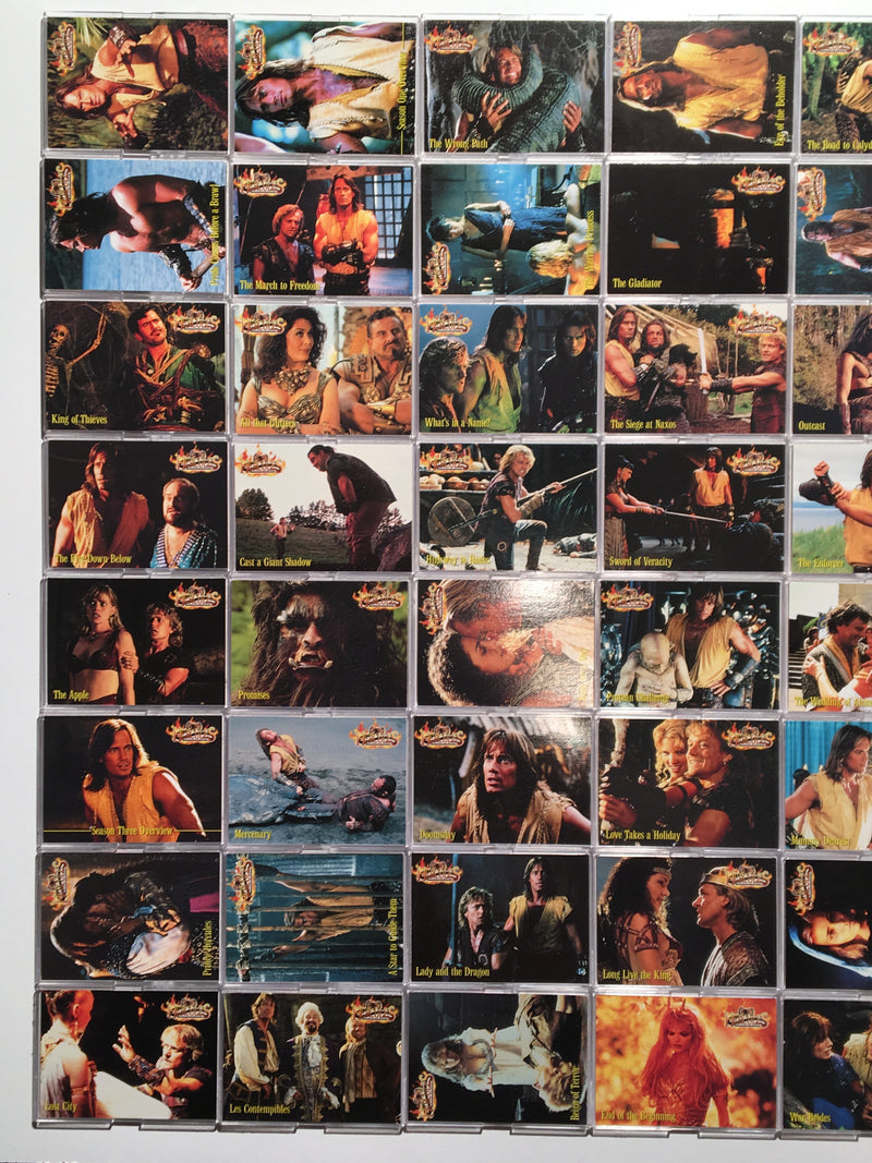 Hercules The Complete Journeys Base Card Set 120 Cards   - TvMovieCards.com