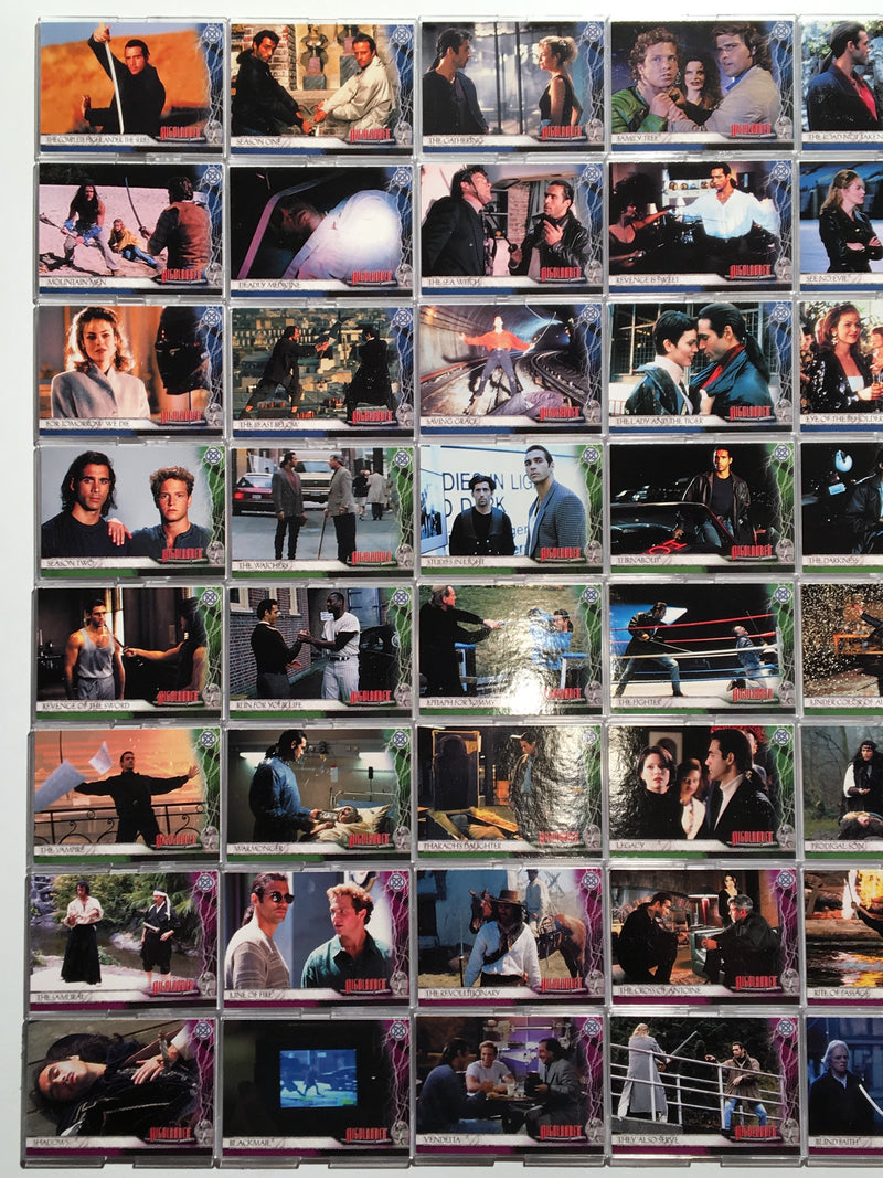Highlander Complete Base Card Set 129 Cards   - TvMovieCards.com