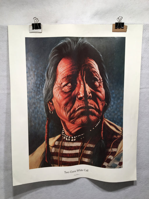 Don Marco "Two Guns White Calf" Limited Edition Print Native American   - TvMovieCards.com