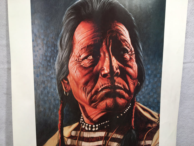 Don Marco "Two Guns White Calf" Limited Edition Print Native American   - TvMovieCards.com