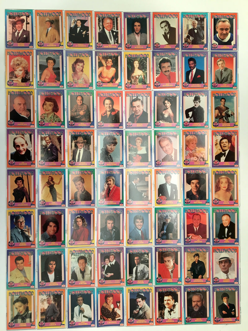 Hollywood Walk of Fame Base Card Set 250 Movie Stars Cards Starline 1991   - TvMovieCards.com