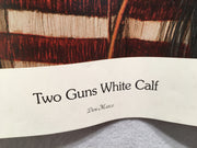 Don Marco "Two Guns White Calf" Limited Edition Print Native American   - TvMovieCards.com