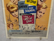 1965 The Art of Love 1Sh Movie Poster 27 x 41  James Garner, Dick Van Dyke   - TvMovieCards.com