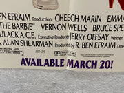 1990 Shrimp on the Barbie 1SH Movie Poster 27 x 40 Cheech Marin, Emma Samms   - TvMovieCards.com