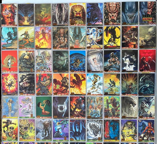 1995 Aliens Predator Universe Trading Card Base Set of 72 + A1-A15 Cards Topps   - TvMovieCards.com
