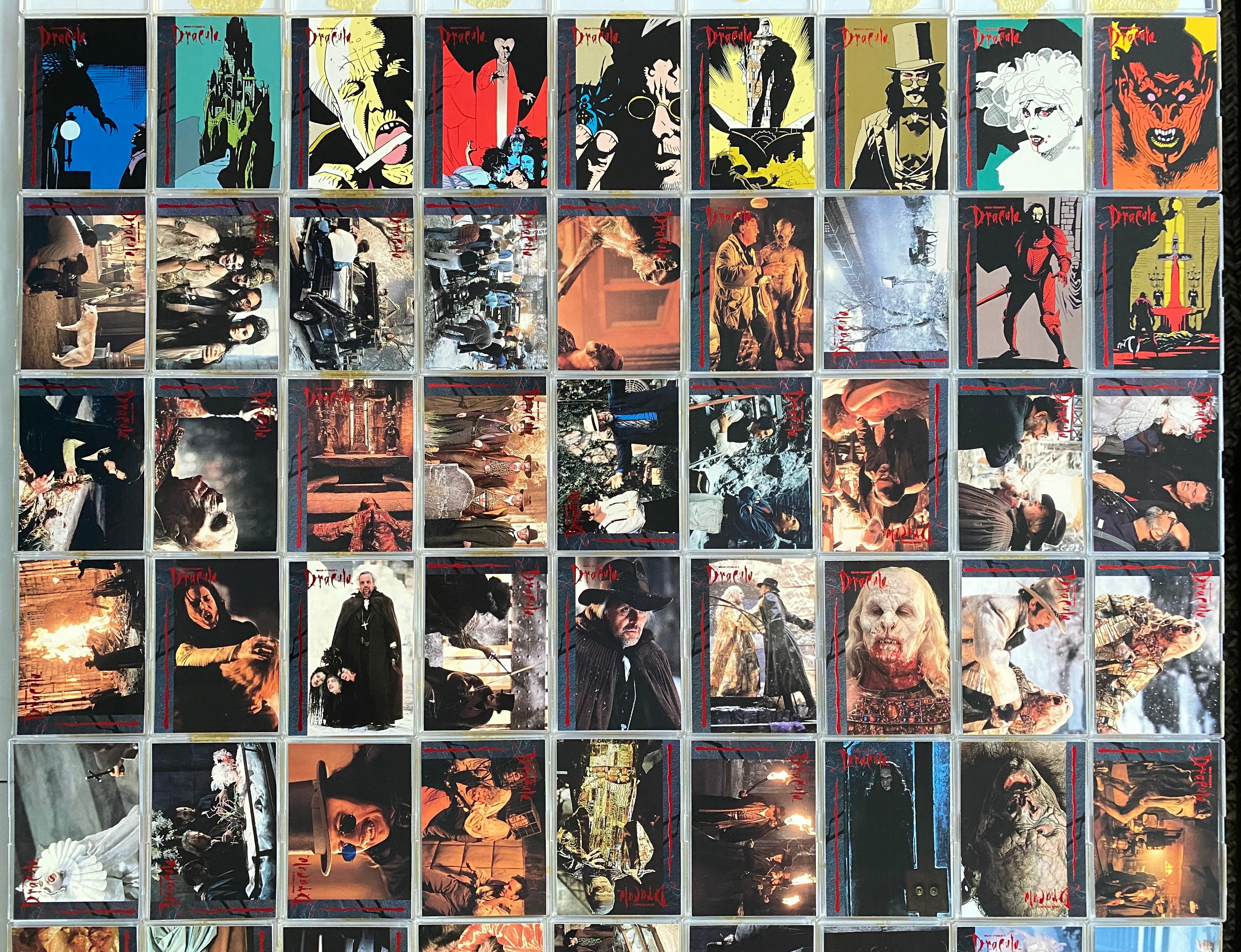 1992 Bram Stoker's Dracula (Movie) Trading Card Base Set of 100