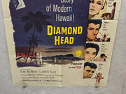 1962 Diamond Head 1SH Movie Poster 27 x 41 Charlton Heston, Yvette Mimieux, Geor   - TvMovieCards.com