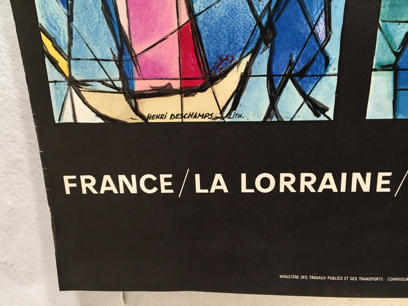 Original 1962 Jacques Villon Vitraux de la Cathedrale Lithograph Poster - Mourlo   - TvMovieCards.com