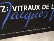 Original 1962 Jacques Villon Vitraux de la Cathedrale Lithograph Poster - Mourlo   - TvMovieCards.com