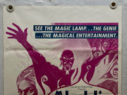 1968 Aladdin And His Magic Lamp 1SH Movie Poster 23 x 35 Boris Bystrov   - TvMovieCards.com