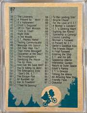 1982 E.T. The Extra-Terrestrial Movie Vintage Trading Base Card Set 87/87 OPC   - TvMovieCards.com