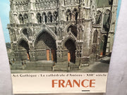 Original 1960s Art Gothique: La Cathedrale d'Amiens French Travel Poster   - TvMovieCards.com